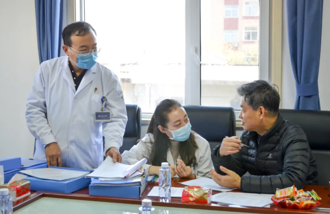 省卫健委专家组莅临太原和平医院进行“行风建设”专项行动工作