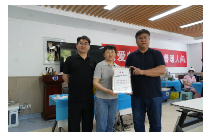 无偿献血始于心、博爱厚德践于行——太原和平医院开展无偿献血活动
